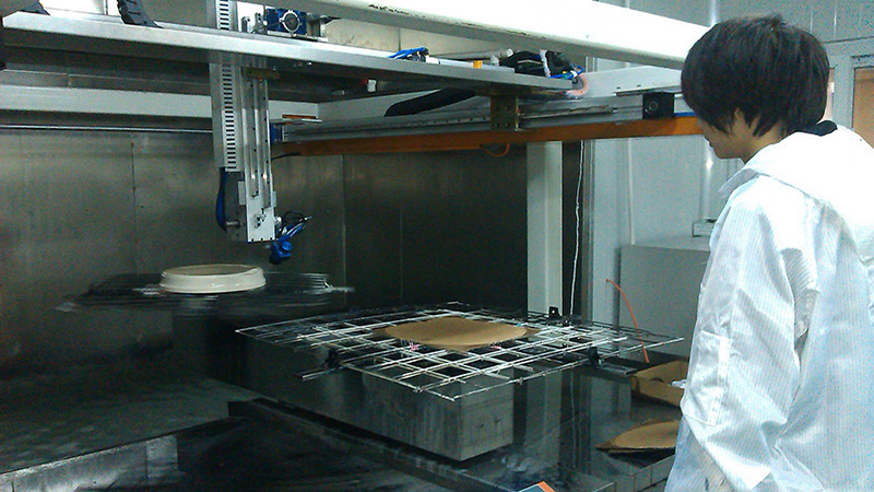 auto spray painting booth for clock