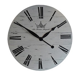 36 Inches Oversized Loft Wooden Wall Clock
