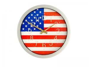 Orologio patriottico bordato di 14 pollici